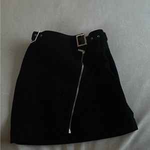 Black Urban Outfitters Corduroy Skirt Asymmetrical Size small